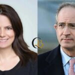 Brian Roberts and Amy Hood side-by-side portraits of prominent business executives.