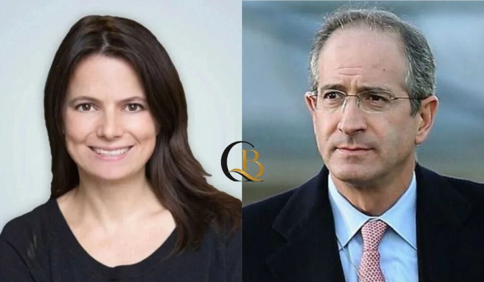 Brian Roberts and Amy Hood side-by-side portraits of prominent business executives.